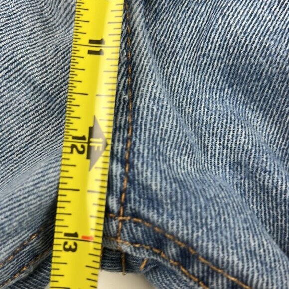 Men's 505 Levi Strauss Blue Denim Jeans - Picture 5 of 7